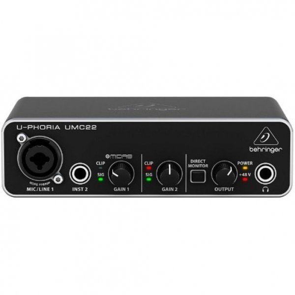 Behringer U-phoria UMC22